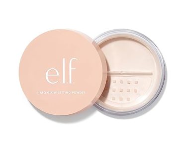 e.l.f. Halo Glow Soft Focus Setting Powder, Silky Powder For…