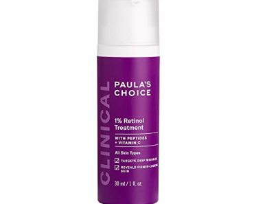 Paula’s Choice CLINICAL 1% Retinol Treatment Cream with Pept…