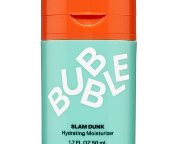 Bubble Skincare Slam Dunk Hydrating Facial Moisturizer – Nat…