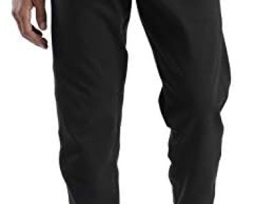 THE GYM PEOPLE Mens’ Fleece Joggers Pants with Deep Pockets …