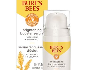Burt’s Bees Vitamin C Turmeric Face Serum, Brightens Skin & …