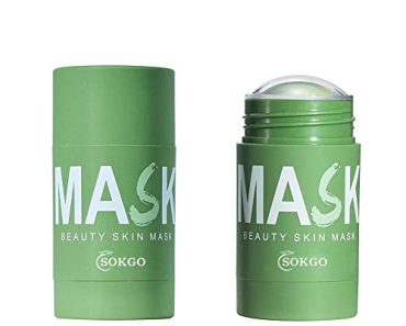 Eliversion Green Tea Purifying Clay Face Mask, Cleansing Mud…