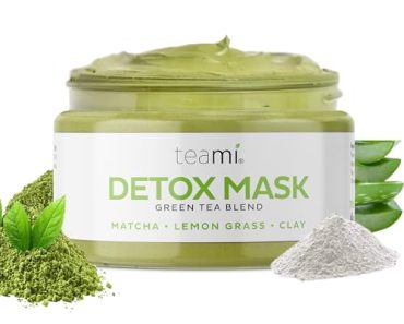 Teami Detox Face Mask for Hydrating, Moisturizing & Purifyin…