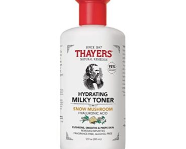 THAYERS Milky Face Toner Skin Care with Snow Mushroom and Hy…