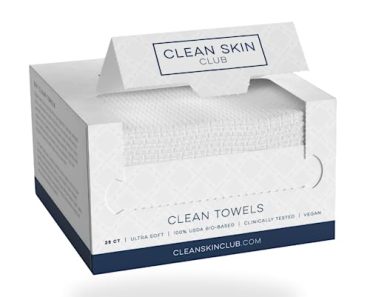 Clean Skin Club Clean Towels | Worlds 1ST Biodegradable Face…