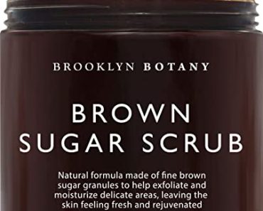 Brooklyn Botany Brown Sugar Body Scrub – Moisturizing and Ex…