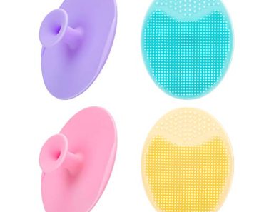 4 Pack Face Scrubber,JEXCULL Soft Silicone Facial Cleansing …