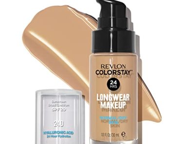 Revlon Liquid Foundation, ColorStay Face Makeup for Normal a…