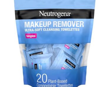 Neutrogena Makeup Remover Wipes Singles, Daily Facial Cleans…