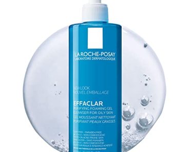 La Roche-Posay Effaclar Purifying Foaming Gel Cleanser for O…