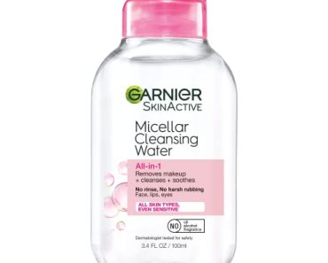 Garnier Micellar Cleansing Water, All-in-1 Makeup Remover an…