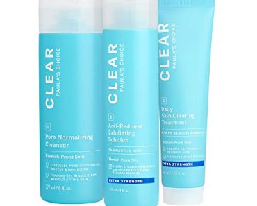 Paula’s Choice CLEAR Extra Strength Acne Kit, 2% Salicylic A…