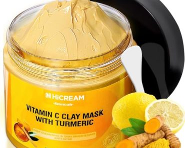 Hicream Turmeric Vitamin C Clay Mask, Deep Cleansing Facial …