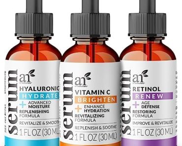 artnaturals Anti-Aging-Set with Vitamin-C Retinol and Hyalur…