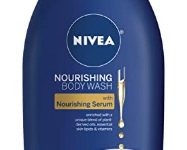 NIVEA Nourishing Care Body Wash with Nourishing Serum, 30 Fl…
