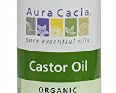 Aura Cacia Organic Skin Care Oil, Castor, 4 Fluid Ounce