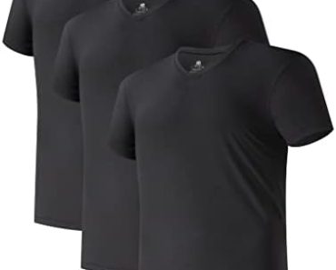 DAVID ARCHY Men’s Undershirts Micro Modal Ultra Soft T-Shirt…