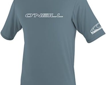 O’Neill Wetsuits Men’s Basic Skins 50+ Short Sleeve Sun Shir…