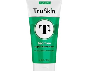 TruSkin Tea Tree Super Cleanser – Acne Face Wash with Tea Tr…