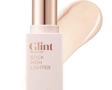 Glint Stick Highlighter (Dewy Moon, 0.3oz) – Multi-Use Illum…