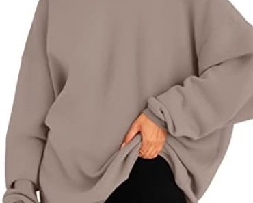EFAN Womens Oversized Hoodies Sweatshirts Fleece Hooded Pull…