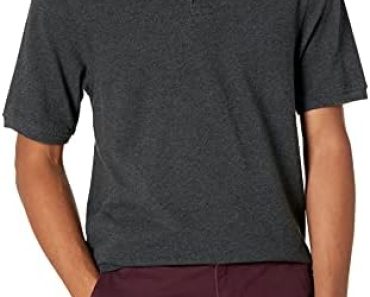 Amazon Essentials Men’s Regular-Fit Cotton Pique Polo Shirt …