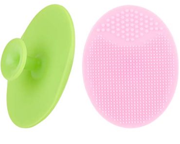 Face Scrubbers Exfoliating Facial Cleansing Brush-Soft Silic…