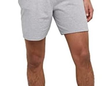 Hanes Essentials Jersey Pockets, Cotton Shorts for Men, 7.5″