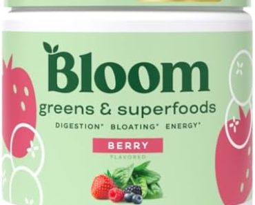 Bloom Nutrition Greens and Superfoods Powder for Digestive H…