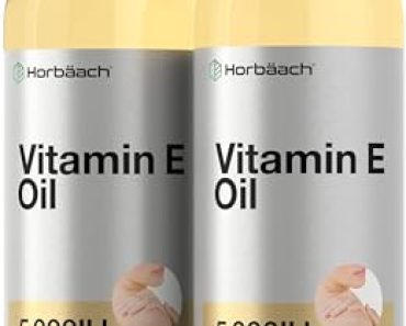 Vitamin E Oil | 5000 IU | 8 oz (2 x 4oz) Value Pack | for Sk…