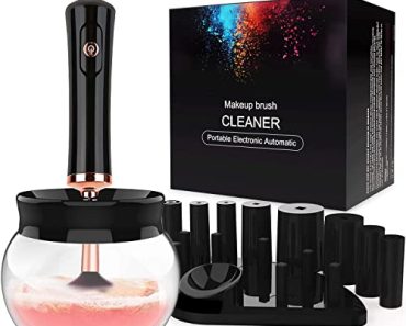 RICRIS Premium Makeup Brush Cleaner Dryer Super-Fast Electri…