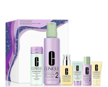 CLINIQUE Great Skin Everywhere 3-Step Skincare Set For Dry S…