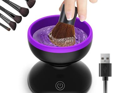 Makeup Brush Cleaner Machine, Electric Makeup Brush Cleaner,…