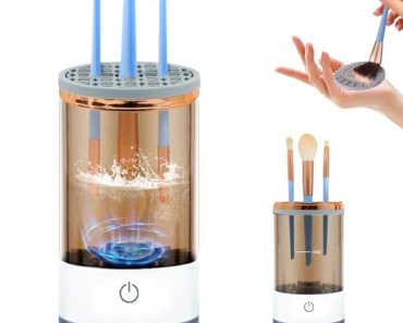 Makeup Brush Cleaner Machine Electric Makeup Brush Cleaner A…