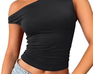 Trendy Queen Womens Off The Shoulder Tops Sleeveless Shirts …