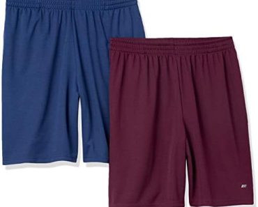 Amazon Essentials Men’s Performance Tech Loose-Fit Shorts (A…