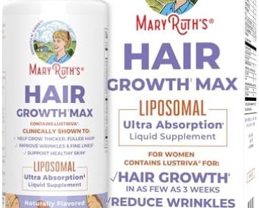MaryRuth’s Women’s Hair Growth MAX Liposomal | with Lustriva…
