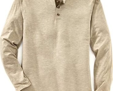 Venado Henley Long Sleeve Shirts for Men – Mens Henley with …