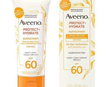 Aveeno Protect + Hydrate Moisturizing Face Sunscreen Lotion …
