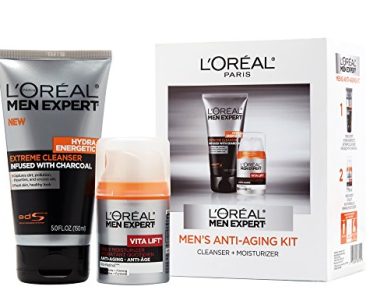 L’Oreal Paris Men Expert Charcoal Facial Cleanser & Anti-Wri…