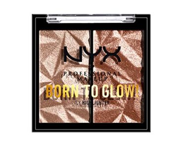 NYX PROFESSIONAL MAKEUP Born To Glow Icy Highlighter Duo – H…