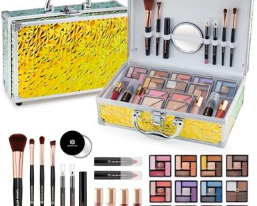 Color Nymph Beginner Makeup Kit for Teens, Train Case Girls …