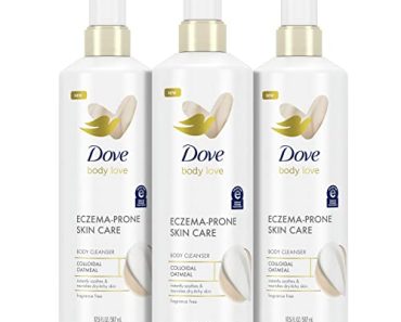 Dove Body Love Body Cleanser Eczema-Prone Skin Care Colloida…